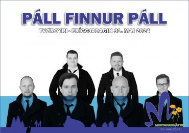 Páll Finnur Páll á Mentanarnáttini á Tvøroyri